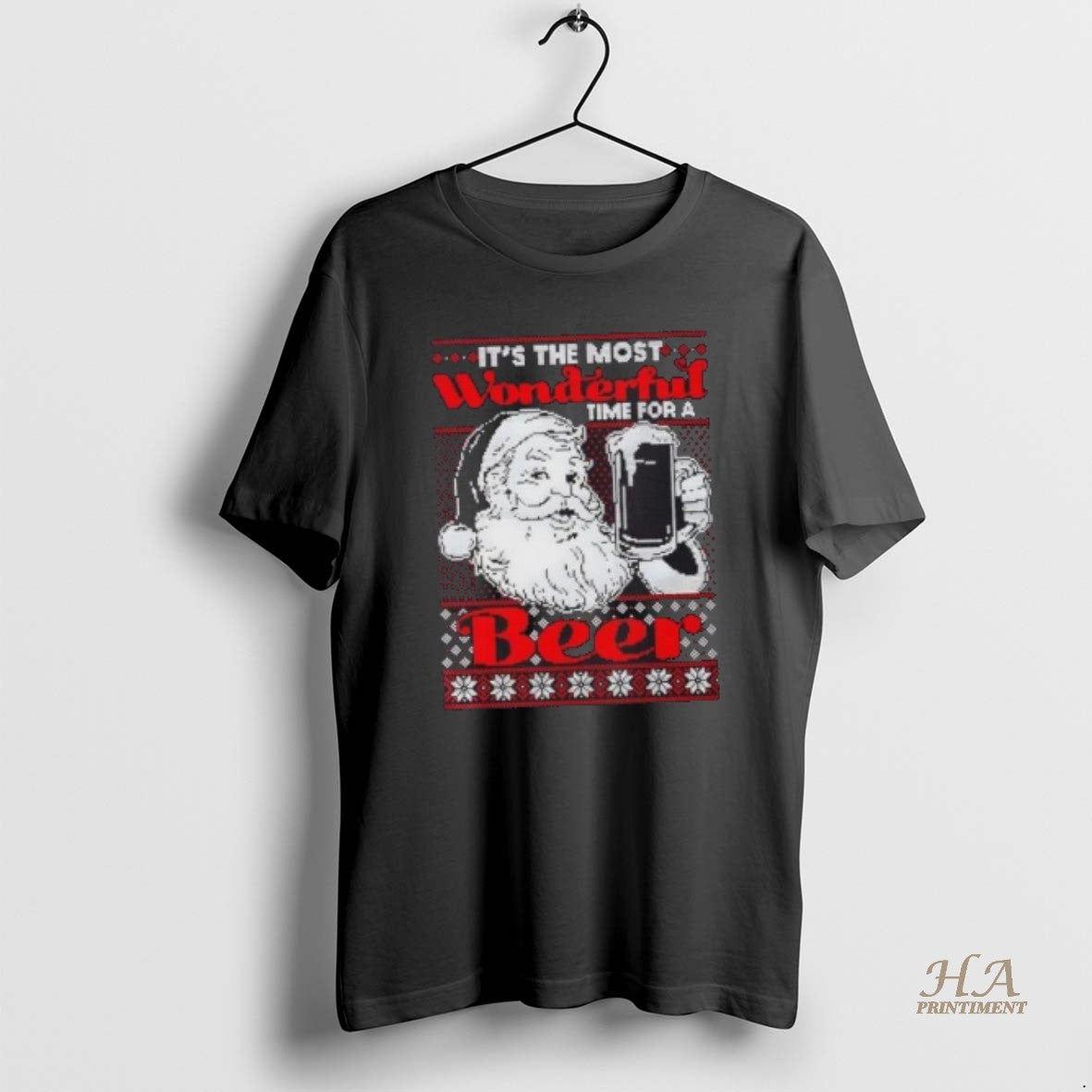 Official Santa Claus Its The Most Wonderful Time For A Beer Tacky Christmas T-Shirts, Hoodie, Sweatshirt | InkNestWear.com