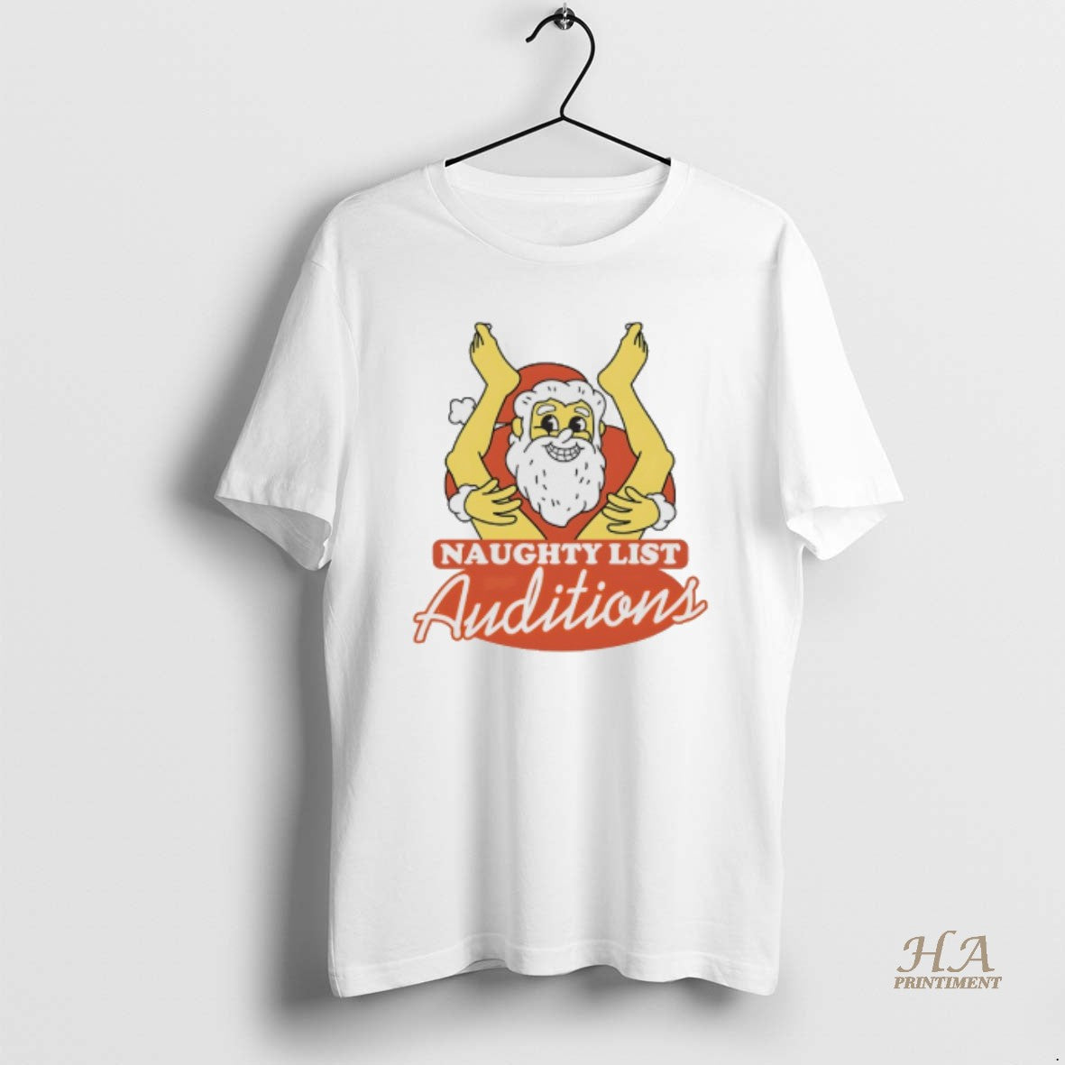 Official Santa Claus Naughty List Auditions T-Shirts, Hoodie, Sweatshirt | InkNestWear.com