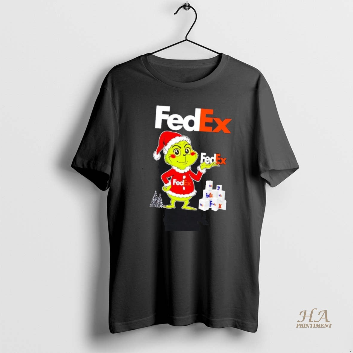 Official Santa Grinch Fedex Christmas T-Shirts, Hoodie, Sweatshirt | InkNestWear.com