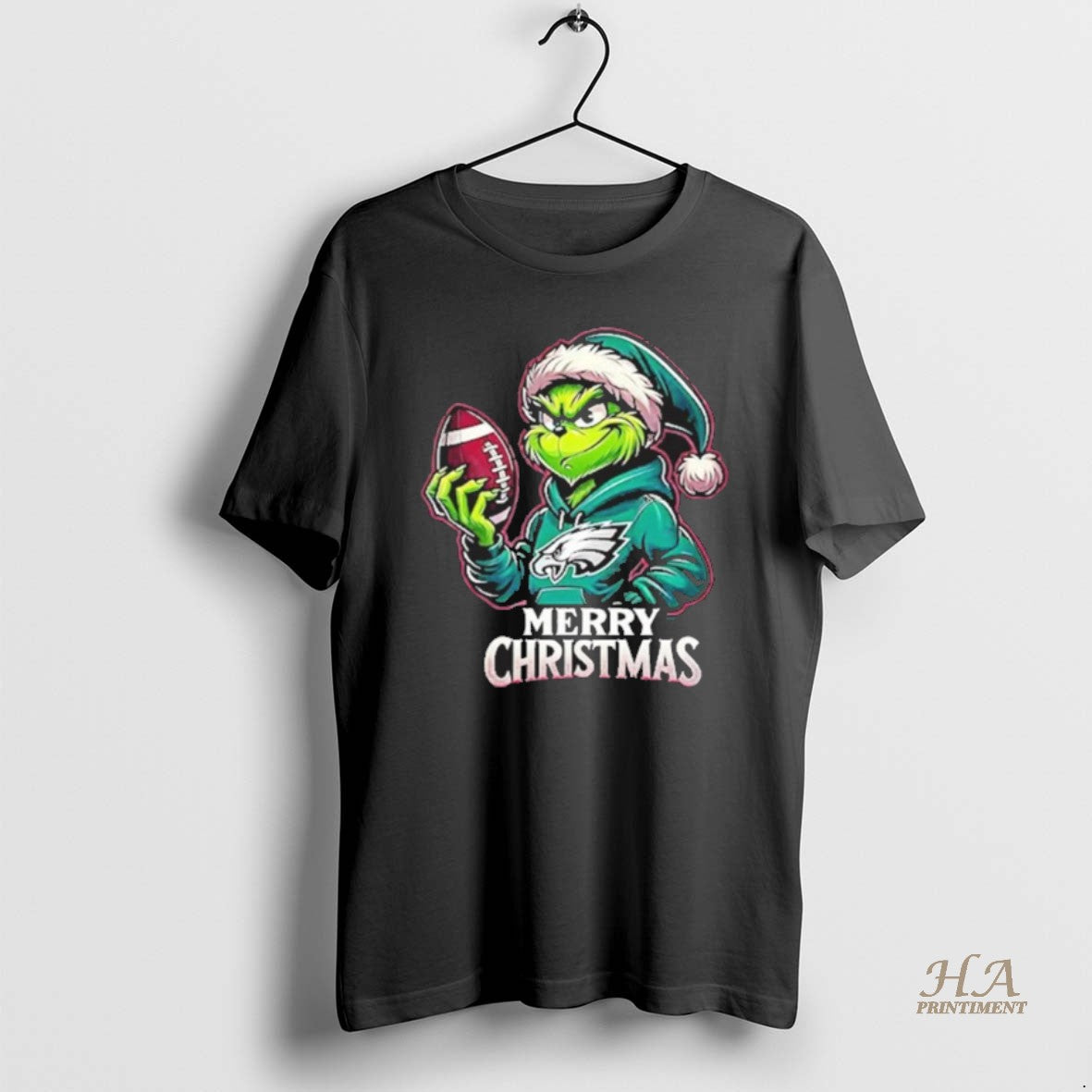 Official Santa Grinch Merry Christmas Ball Philadelphia T-Shirts, Hoodie, Sweatshirt | InkNestWear.com