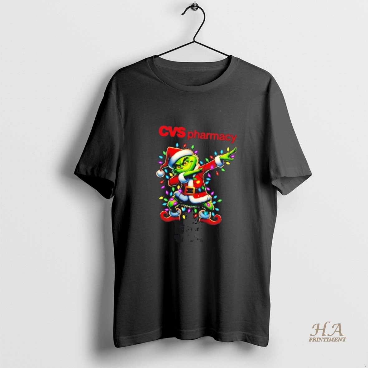 Official Santa Grinch Dabbing Cvs Pharmacy Christmas Light T-Shirts, Hoodie, Sweatshirt | InkNestWear.com