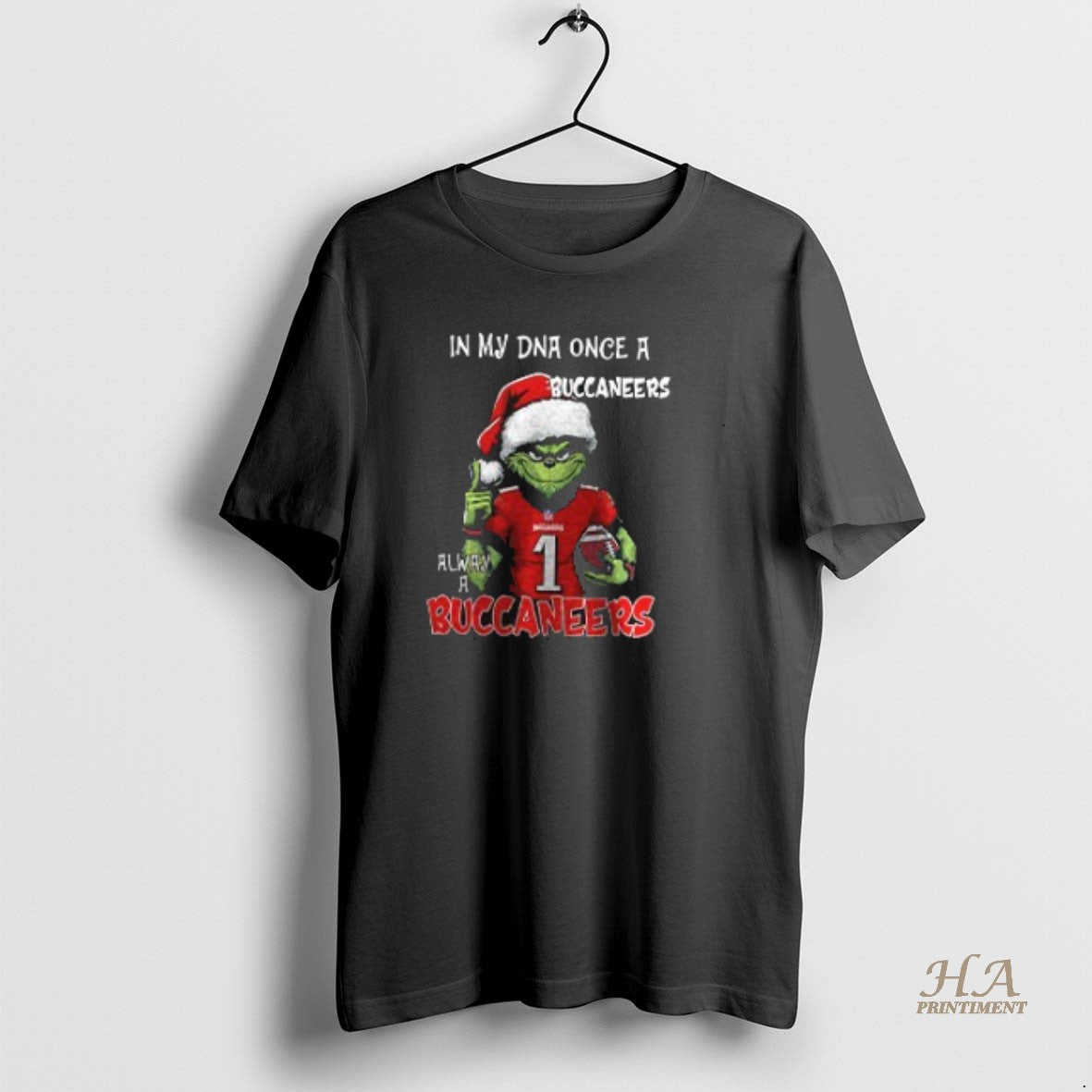 Official Santa Grinch In My Dna Once A Buccaneers Alway A Tampa Bay Buccaneers Christmas T-Shirts, Hoodie, Sweatshirt