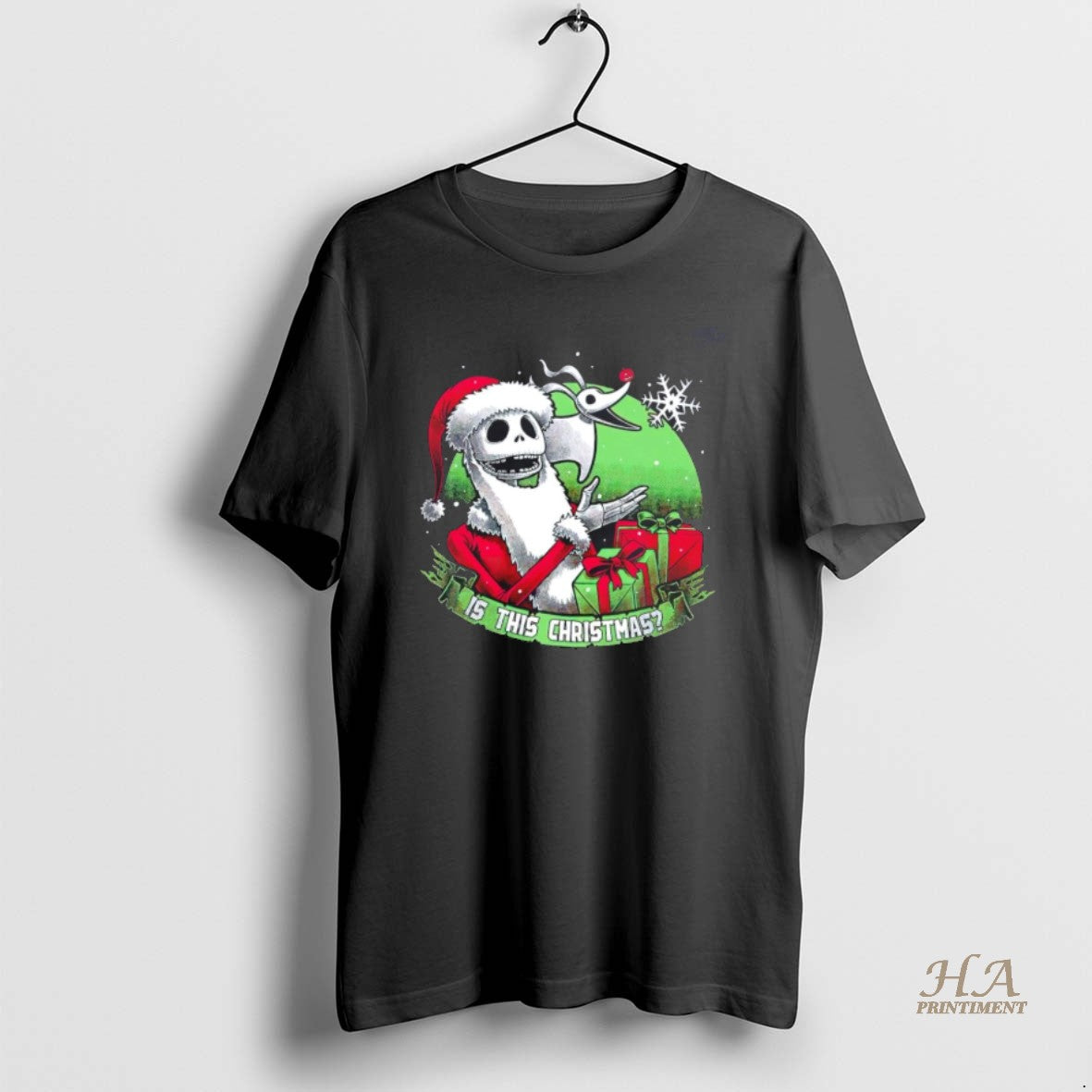 Official Santa Jack Skellington Is This Christmas T-Shirts, Hoodie, Sweatshirt | InkNestWear.com