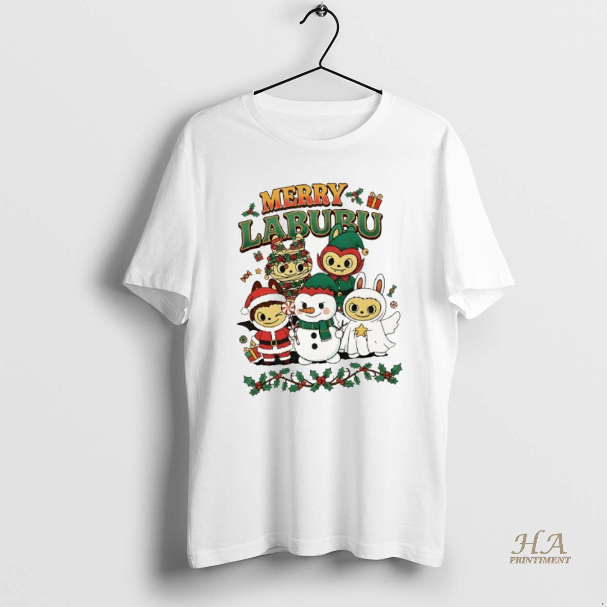 Official Santa Labubu Merry Labubu Christmas T-Shirts, Hoodie, Sweatshirt | InkNestWear.com