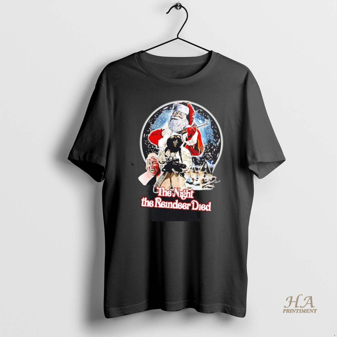 Official Santa The Night The Reindeer Died Christmas T-Shirts, Hoodie, Sweatshirt | InkNestWear.com