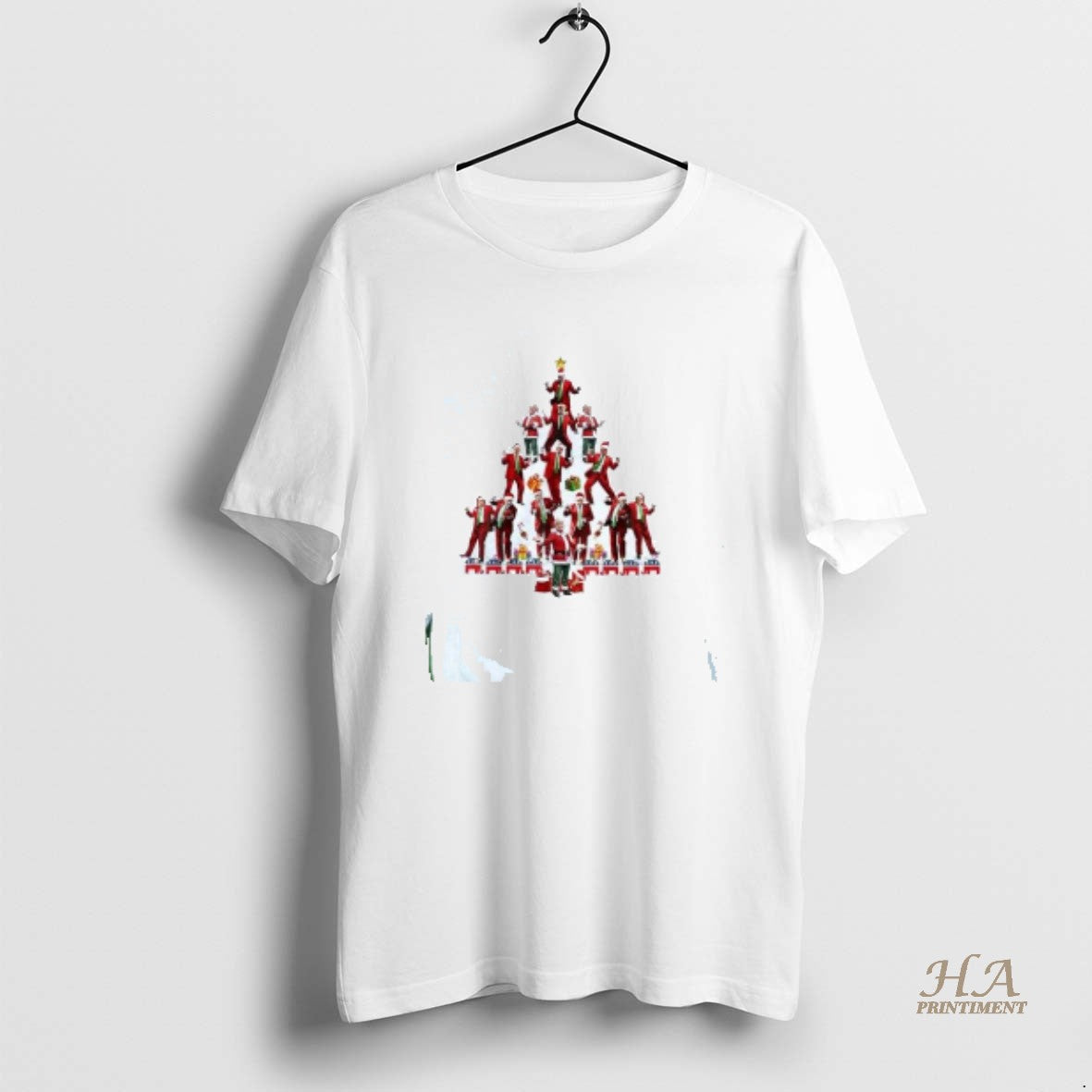 Official Santa Trump Dance Christmas Tree T-Shirts, Hoodie, Sweatshirt | InkNestWear.com