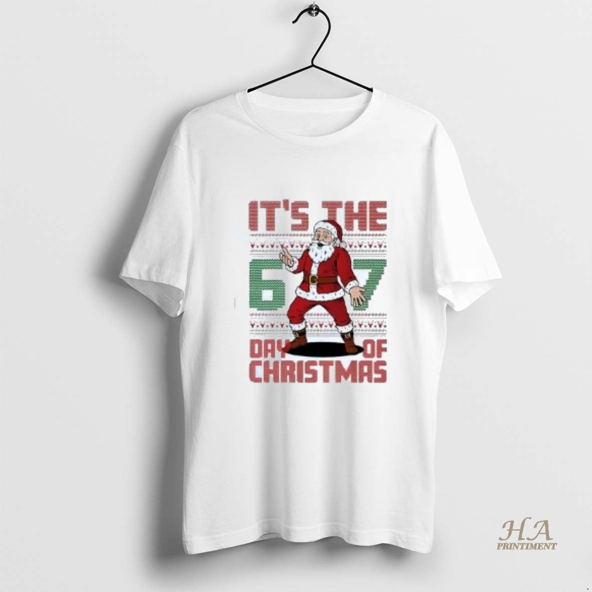 Official Santa Its The 6 7 Day Of Christmas T-Shirts, Hoodie, Sweatshirt | InkNestWear.com