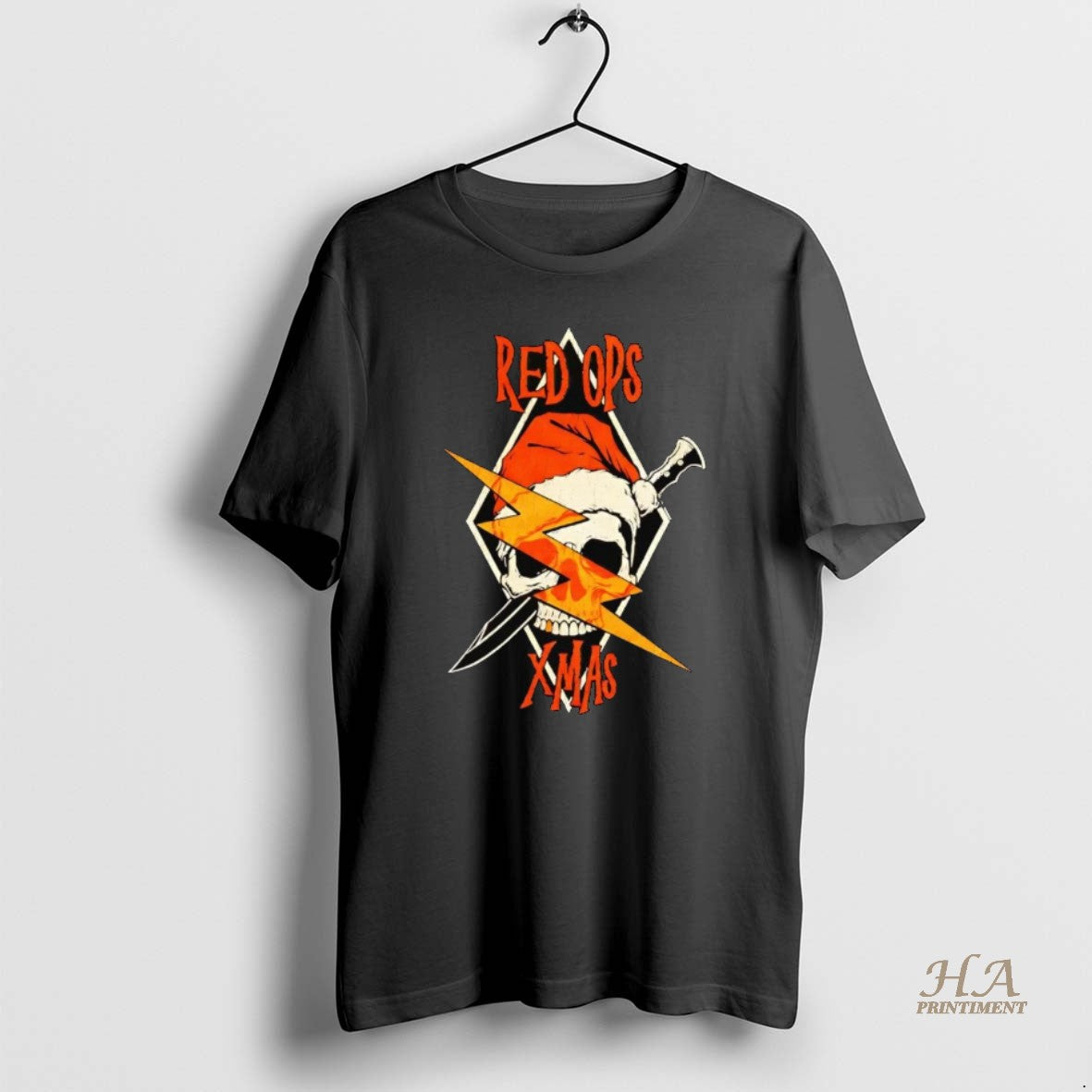 Official Santa Skull Red Ops Xmas T-Shirts, Hoodie, Sweatshirt | InkNestWear.com