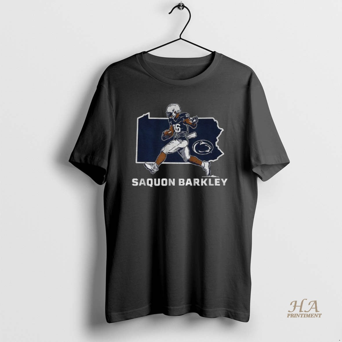 Official Saquon Barkley State Star Penn State Nittany Lions Football T-Shirts, Hoodie, Sweatshirt | InkNestWear.com