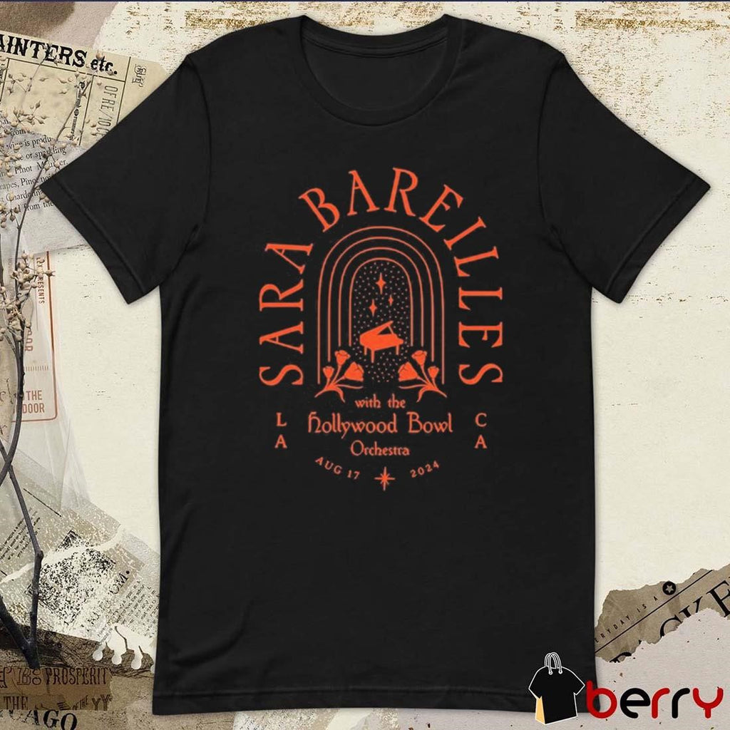 Sara Bareilles With The Hollywood Bowl Orchestra 2024 t-shirt