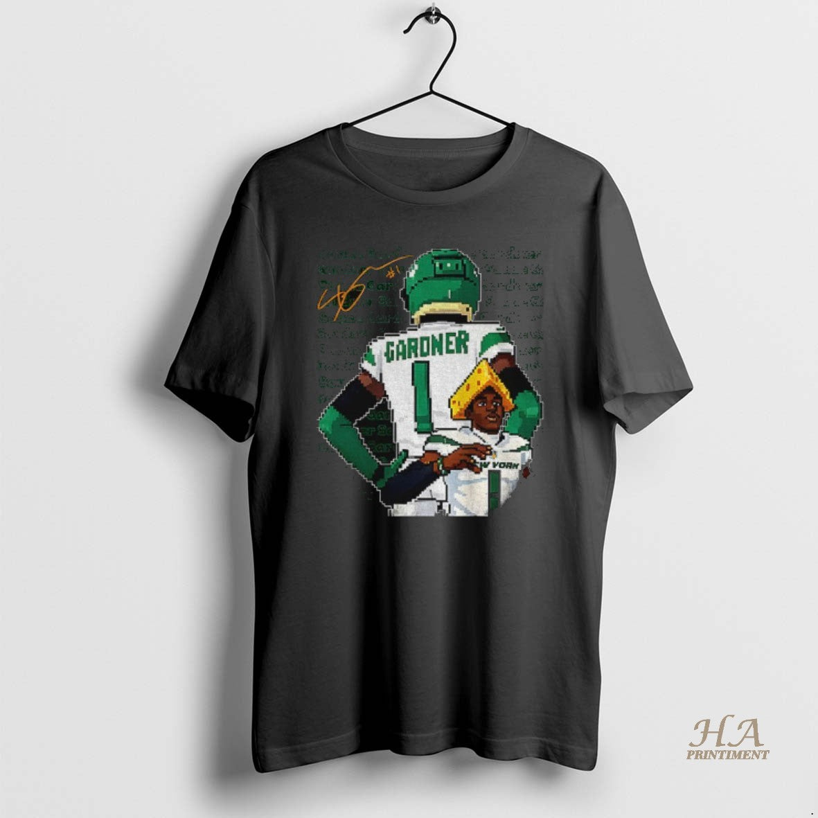 Official Sauce Gardner Pixel Cartoon Signature T-Shirts, Hoodie, Sweatshirt | InkNestWear.com