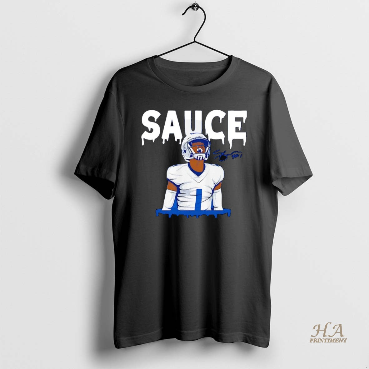 Official Sauce Sauce Gardner The Drip Indianapolis Colts T-Shirts, Hoodie, Sweatshirt | InkNestWear.com