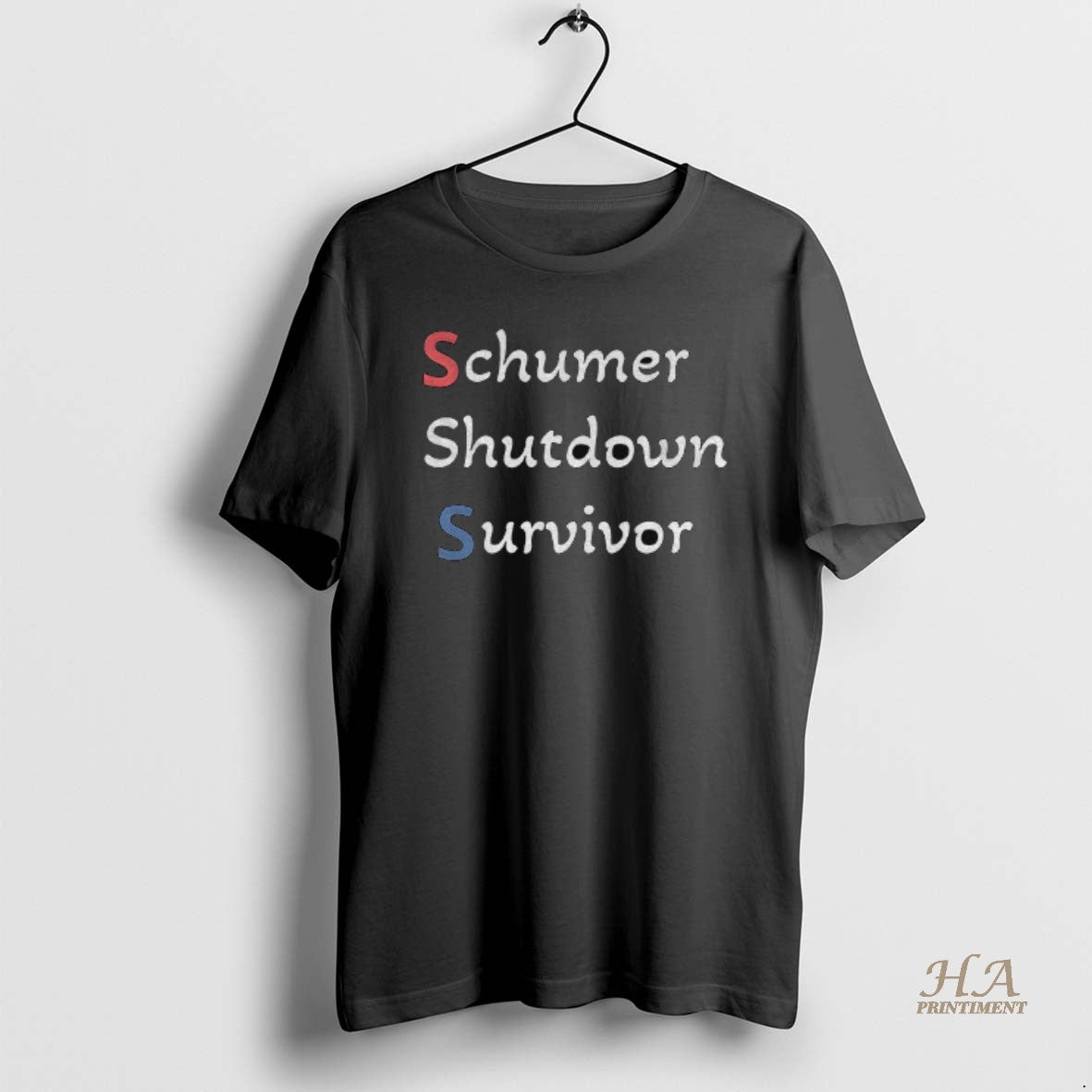 Official Schumer Shutdown Survivor T-Shirts, Hoodie, Sweatshirt | InkNestWear.com