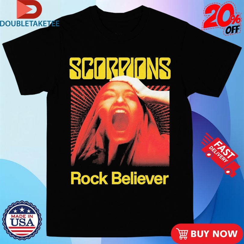 Scorpions Rock Believer Shirts