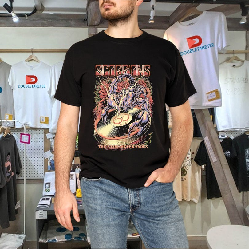 Scorpions The Sting Never Fades 60 Years Shirts