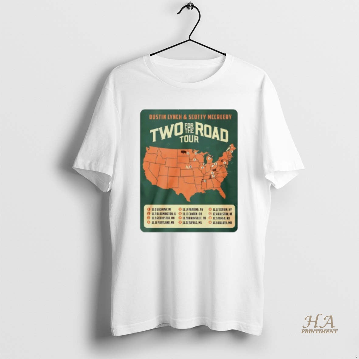 Official Scotty Mccreery Dustin Lynch Two Road Tour 2025 T-Shirts, Hoodie, Sweatshirt