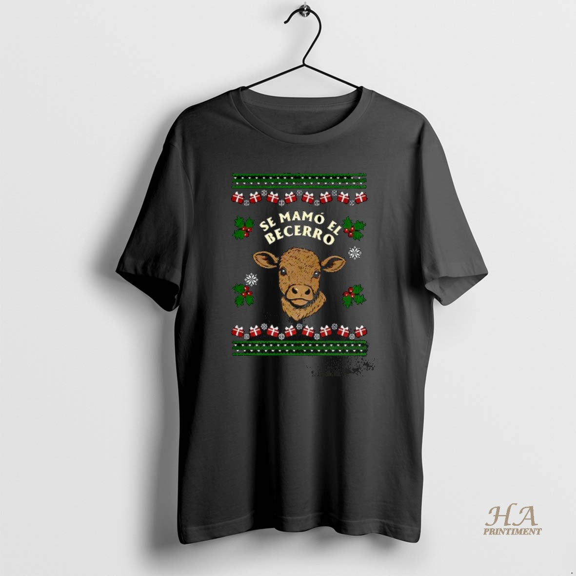 Official Se Mamo El Becerro Christmas Calf T-Shirts, Hoodie, Sweatshirt | InkNestWear.com