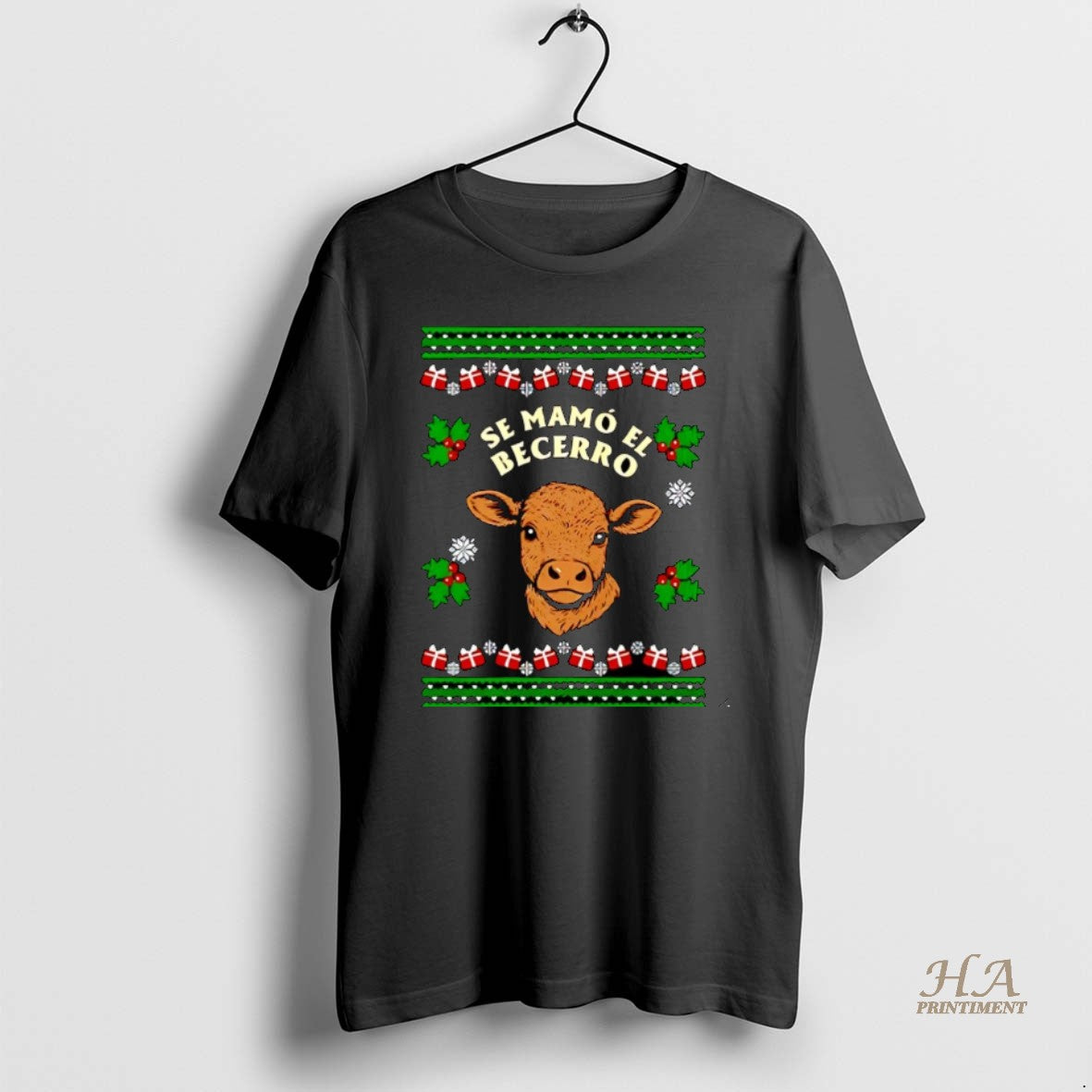 Official Se Mamo El Becerro Christmas Ugly Christmas T-Shirts, Hoodie, Sweatshirt | InkNestWear.com