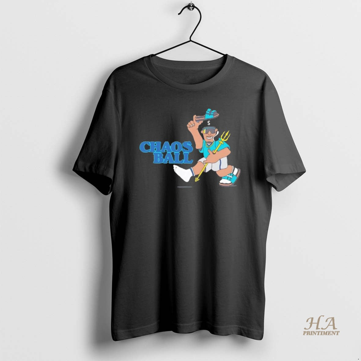 Official Seattle Mariners Trident Chaos Ball T-Shirts, Hoodie, Sweatshirt | InkNestWear.com