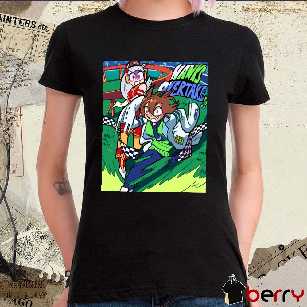 Seattle Seahawks NFL Hawks Overtake 2026 Seahawks Exceed The Limit Poster t-shirt