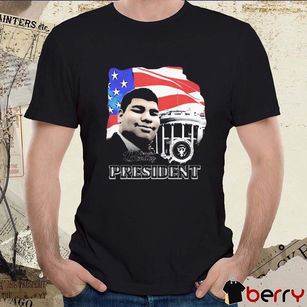Sebastian Benitez For President 2024 Vintage USA Flag t-shirt
