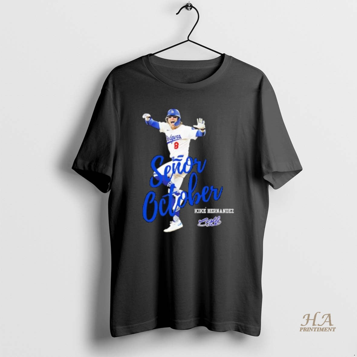 Official Senor October Kike Hernandez Postseason Signature T-Shirts, Hoodie, Sweatshirt | InkNestWear.com