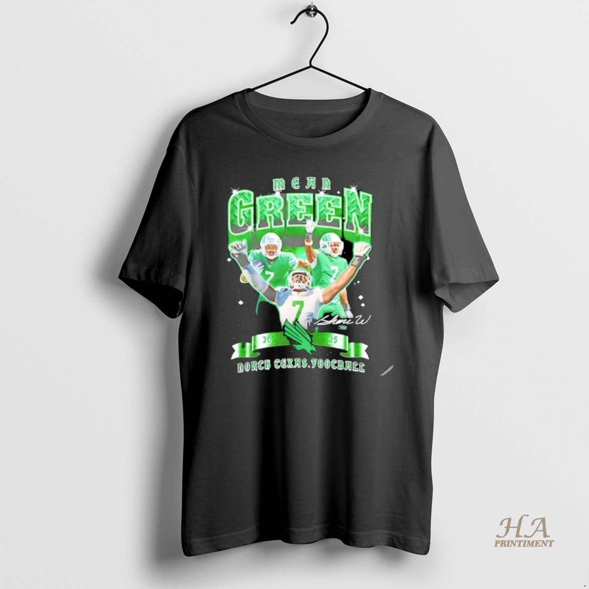 Official Shane Whitter North Texas Mean Green 2025 Signature T-Shirts, Hoodie, Sweatshirt