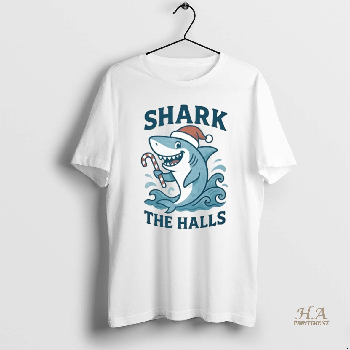Official Shark The Halls Christmas T-Shirts, Hoodie, Sweatshirt | InkNestWear.com