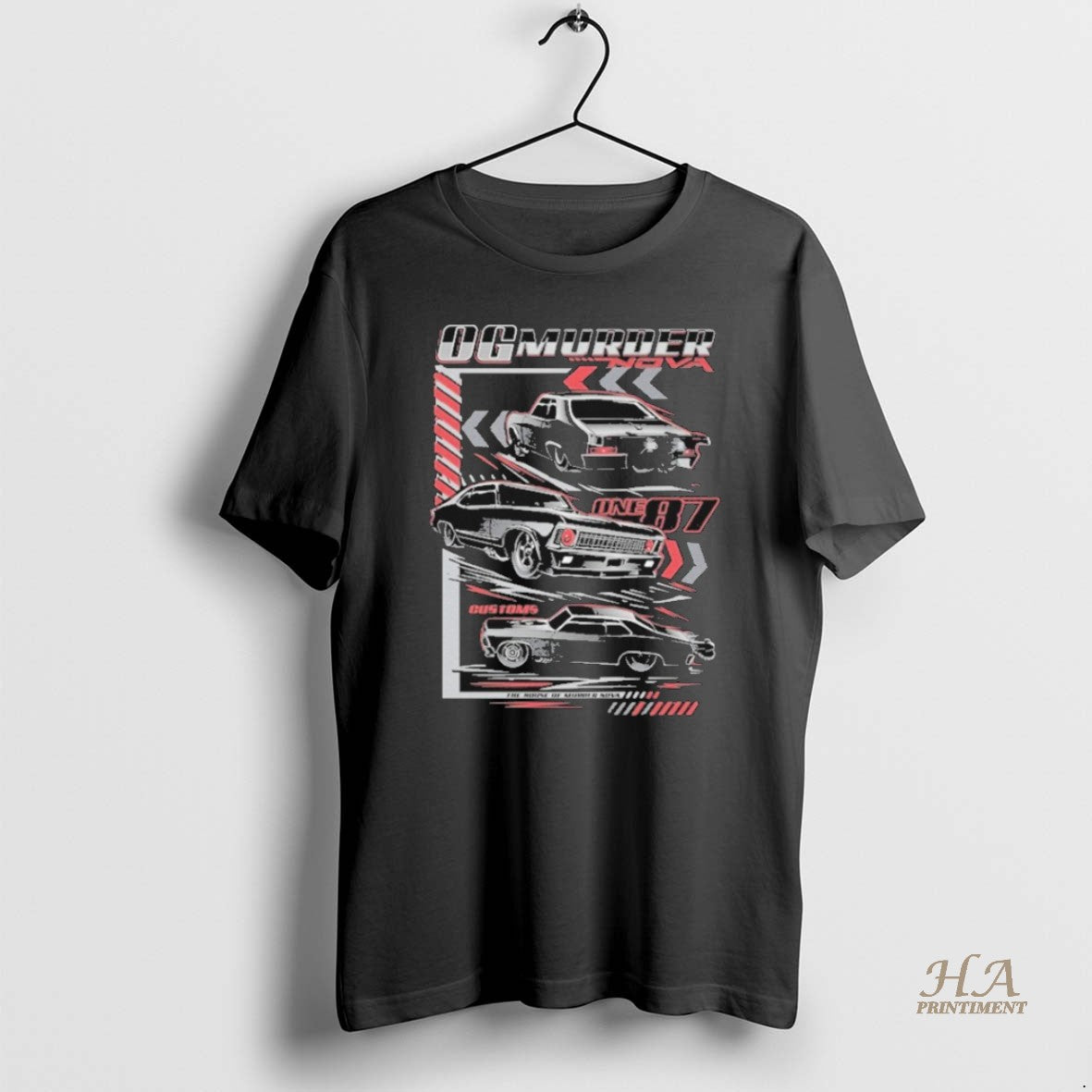 Official Shawn Ellington Murder Nova Red Og 187 Customs T-Shirts, Hoodie, Sweatshirt | InkNestWear.com