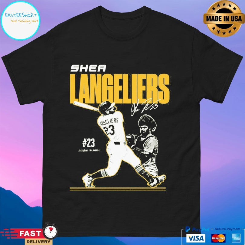 Shea Langeliers Oakland Athletics Signature 2026 T-shirt