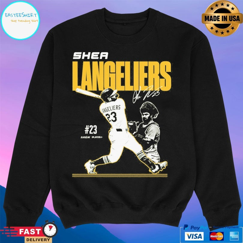 Shea Langeliers Oakland Athletics Signature 2026 T-shirt
