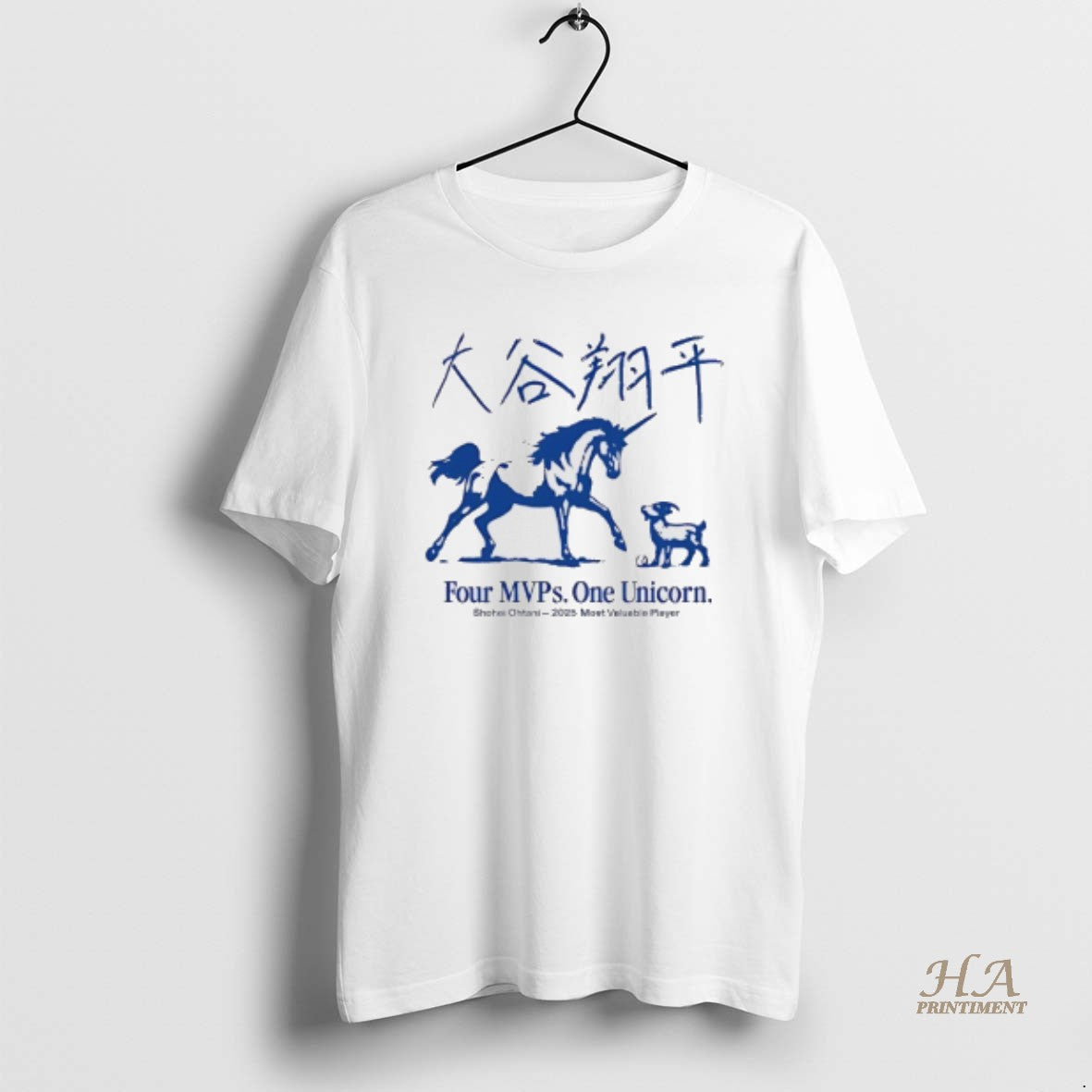Official Shohei Ohtani 2025 Most Valuable Player Four Mvps One Unicorn T-Shirts, Hoodie, Sweatshirt | InkNestWear.com