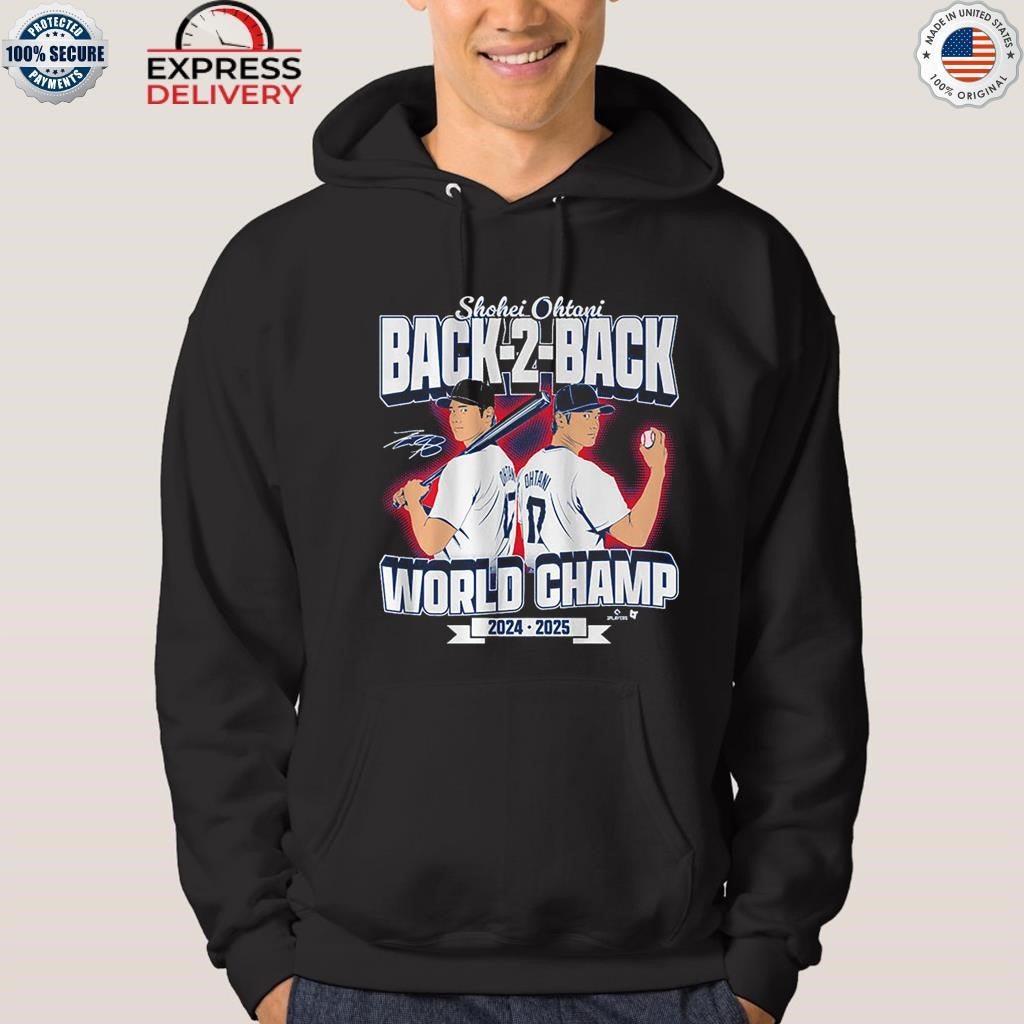 Shohei Ohtani Back-to-Back World Champs Shirt