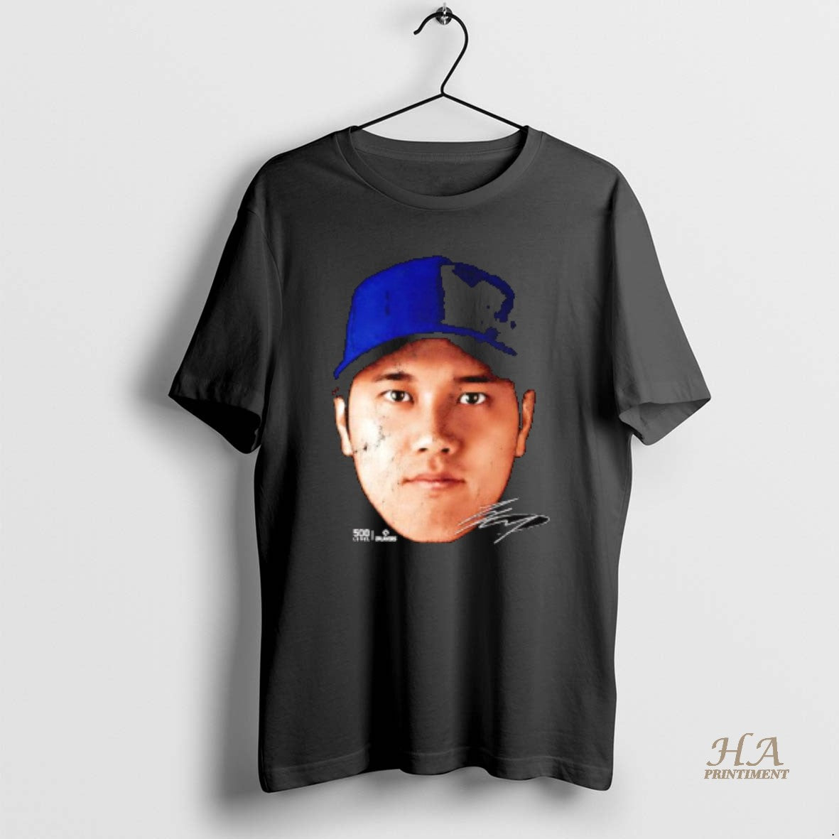 Official Shohei Ohtani Los Angeles D Vintage Head Signature Graphic T-Shirts, Hoodie, Sweatshirt | InkNestWear.com