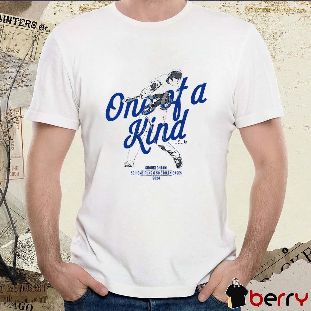 Shohei Ohtani One of a Kind 50 50 Club 2024 Los Angeles Dodgers t-shirt