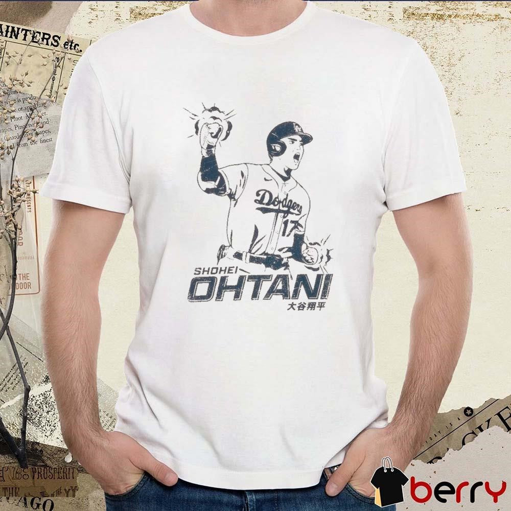 Shohei Ohtani Saturday, September 21 Los Angeles Dodgers vs. Colorado Rockies MLB Toyo Tires t-shirt