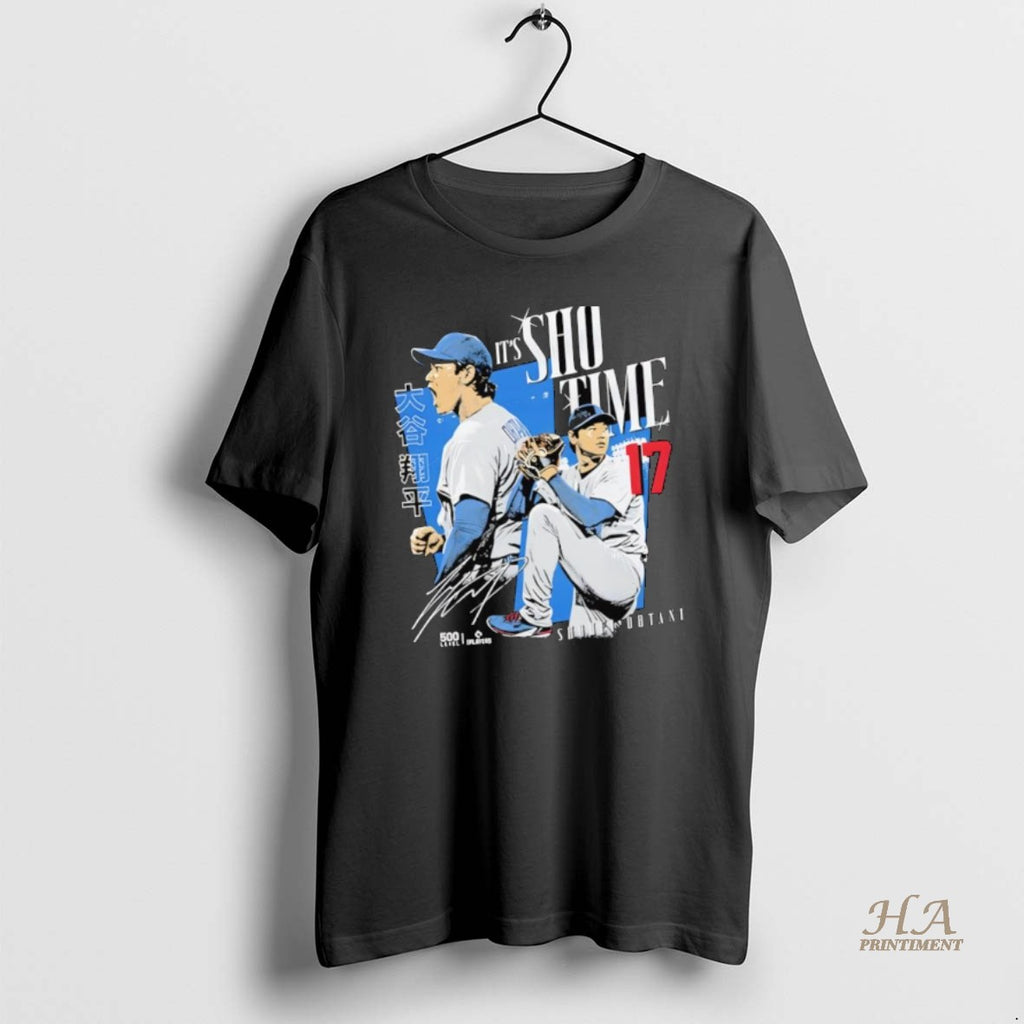 Official Shohei Ohtani Sho Time Dodgers Signature T-Shirts, Hoodie, Sweatshirt | InkNestWear.com