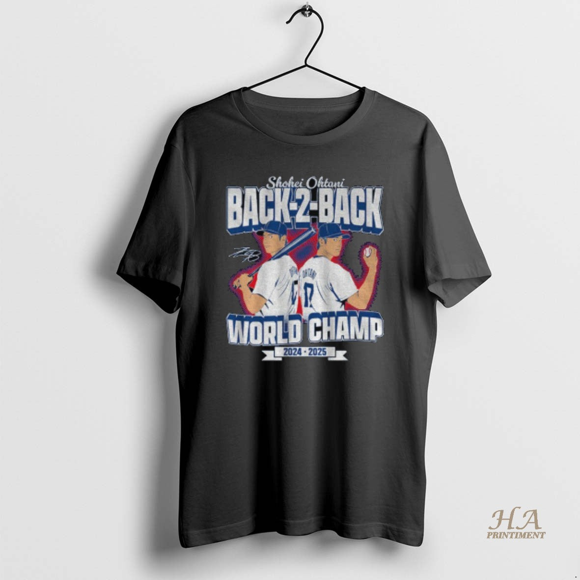 Official Shohei Ohtani Signature Back Back World Champs 2024 2025 T-Shirts, Hoodie, Sweatshirt