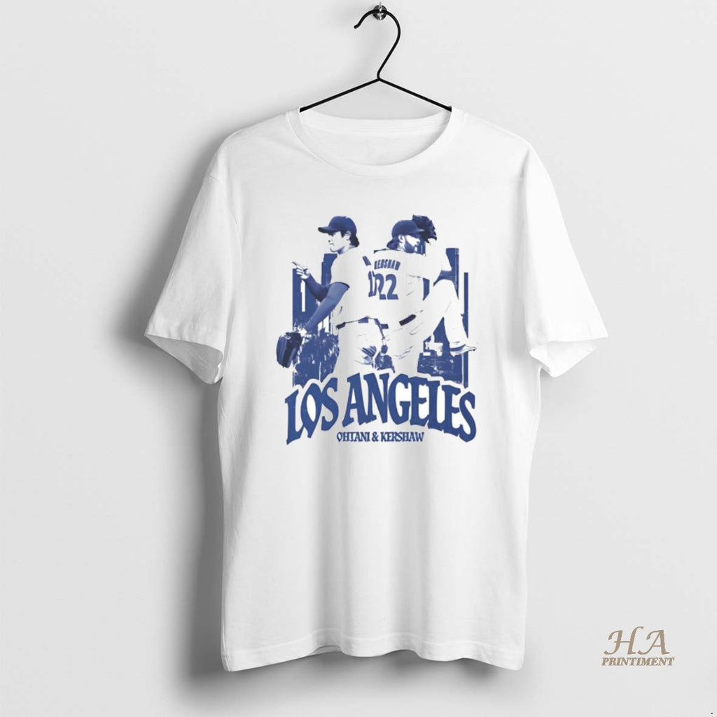Official Shohei Ohtani And Clayton Kershaw La Dodgers T-Shirts, Hoodie, Sweatshirt | InkNestWear.com