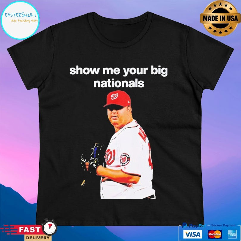 Show Me Your Big National’s Matt Albers T-shirt