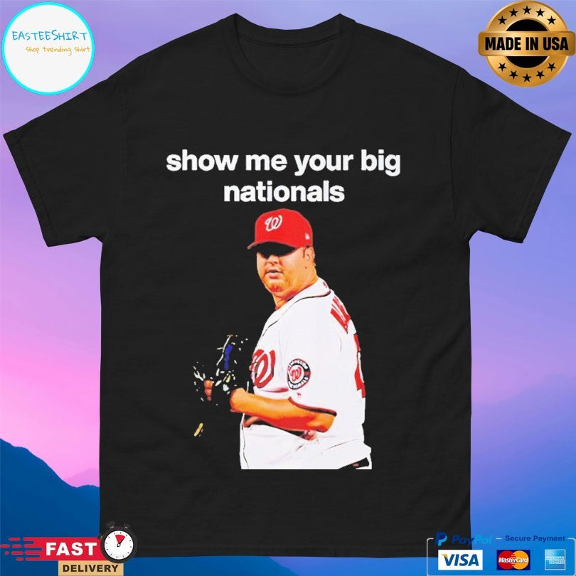 Show Me Your Big National’s Matt Albers T-shirt