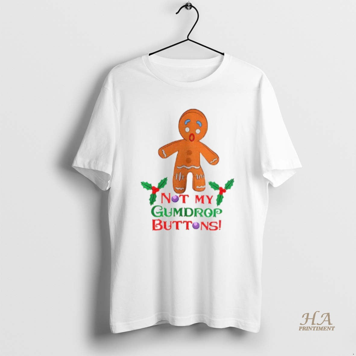 Official Shrek Gingerbread Man Not My Gumdrop Buttons T-Shirts, Hoodie, Sweatshirt | InkNestWear.com