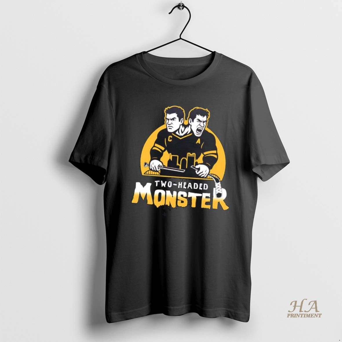 Official Sidney Crosby And Evgeni Malkin Two Headed Monster Penguins T-Shirts, Hoodie, Sweatshirt | InkNestWear.com