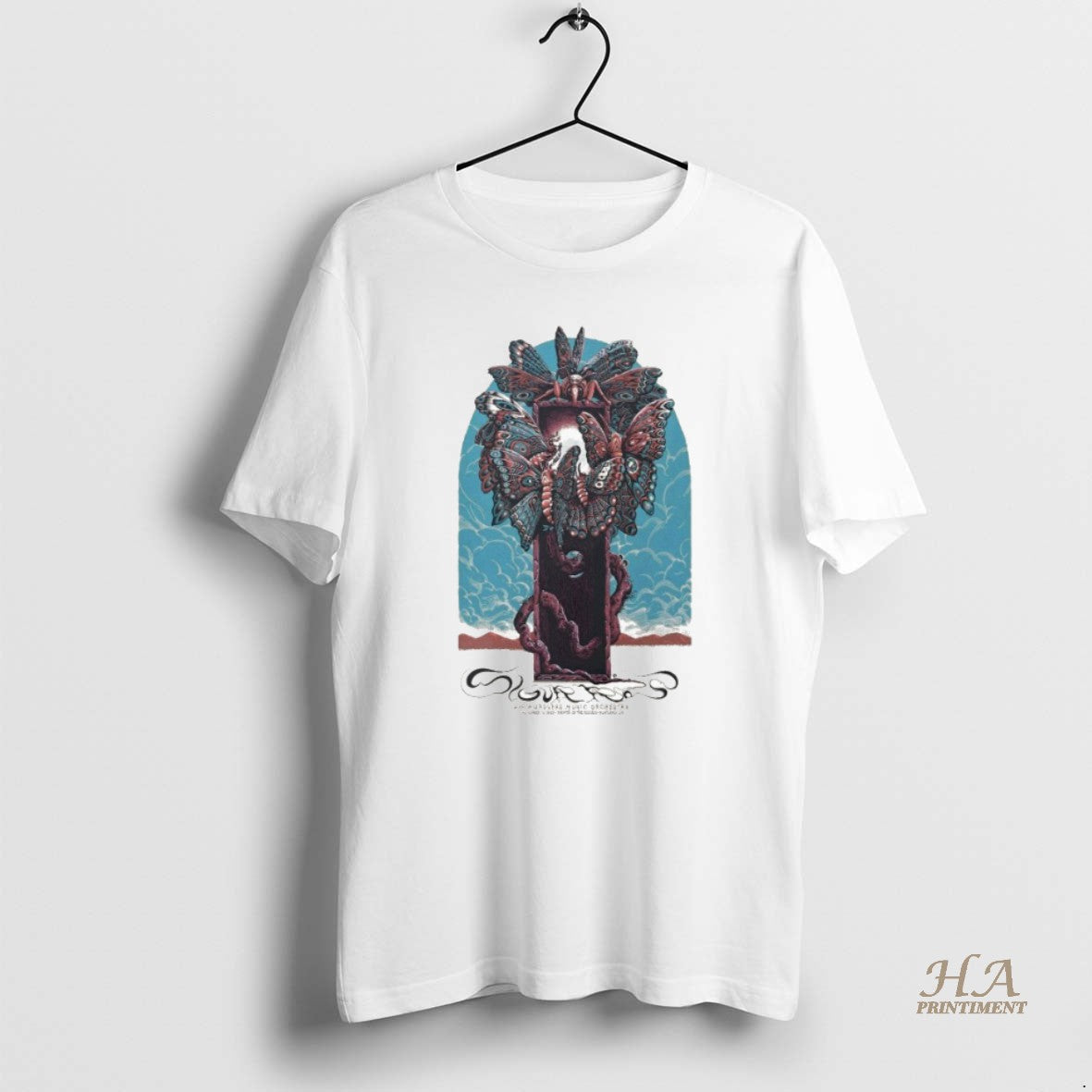 Official Sigur Ros Nov 14 Portland Or Nov 14 2025 Tour Moth T-Shirts, Hoodie, Sweatshirt | InkNestWear.com