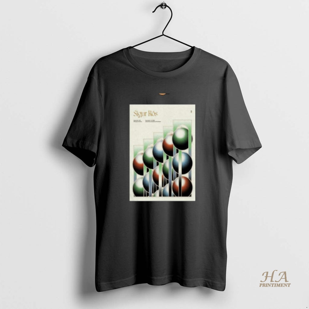 Official Sigur Ros Winspear Centre In Edmonton Ab Nov 10 2025 Circle Black T-Shirts, Hoodie, Sweatshirt | InkNestWear.com
