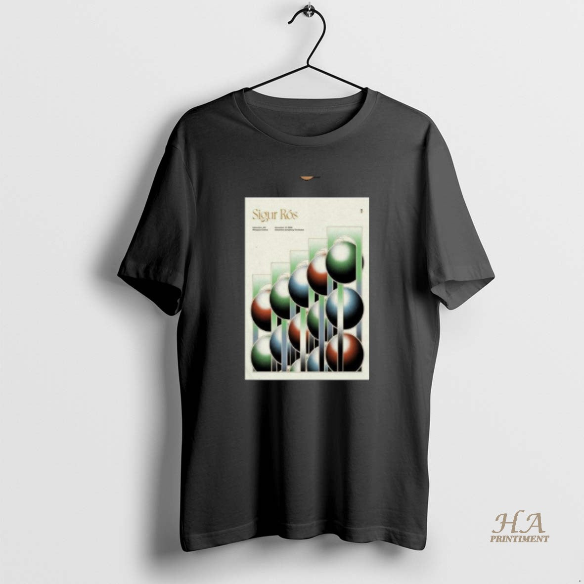 Official Sigur Ros Winspear Centre In Edmonton Ab Nov 10 2025 Circle Black T-Shirts, Hoodie, Sweatshirt | InkNestWear.com