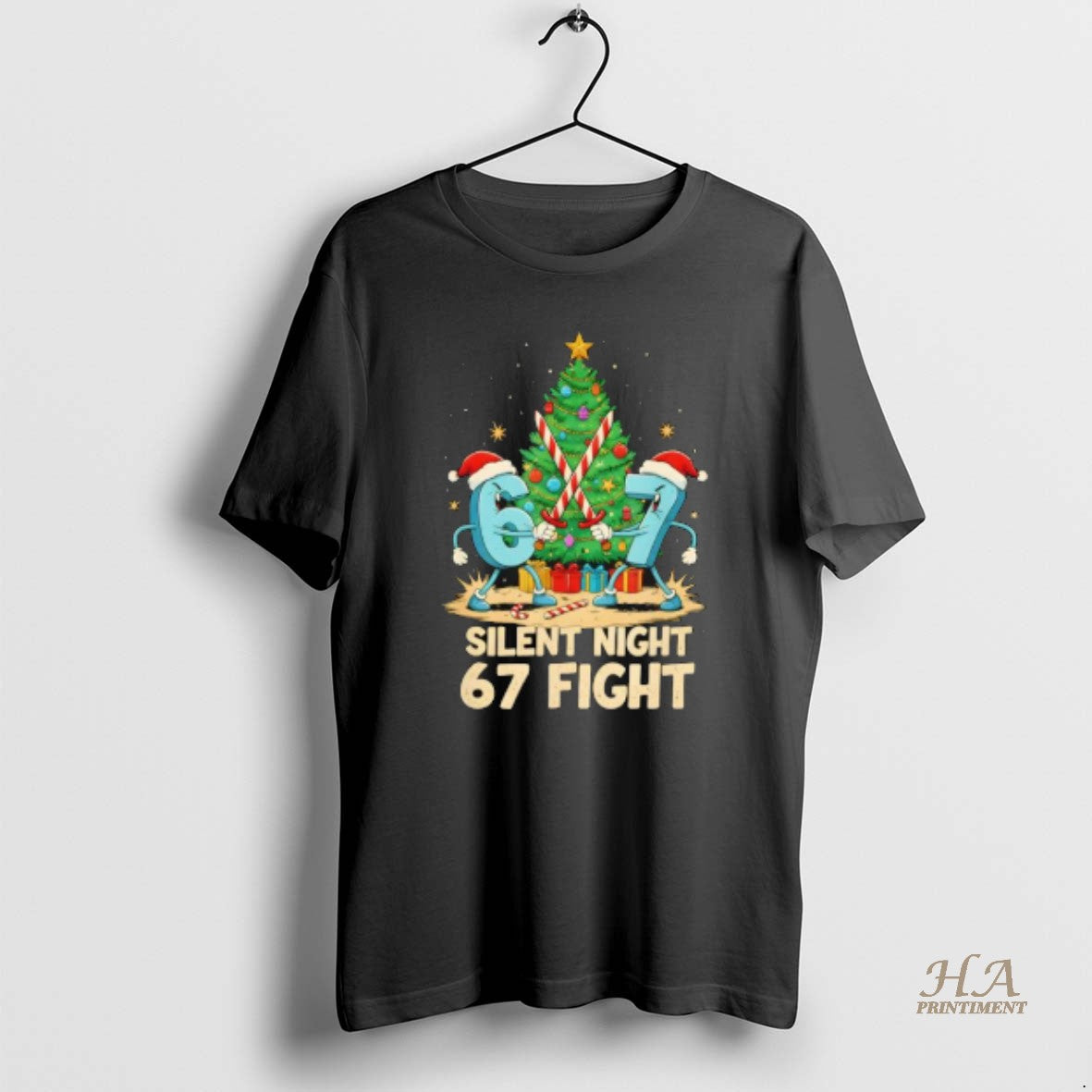 Official Silent Night 67 Fight Funny Christmas T-Shirts, Hoodie, Sweatshirt | InkNestWear.com