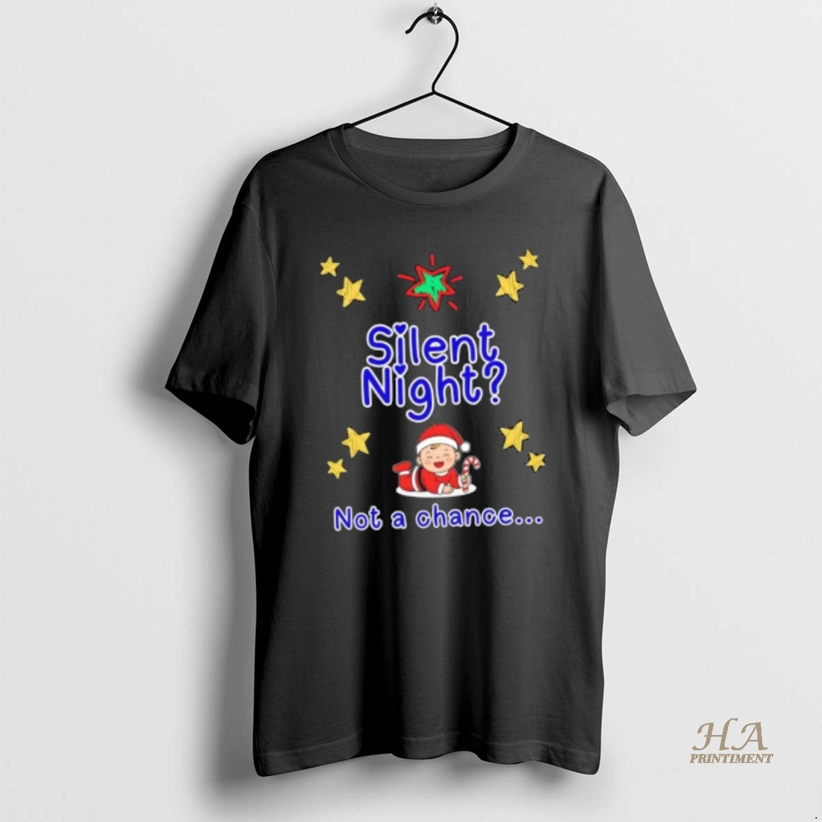 Official Silent Night Not A Chance Christmas T-Shirts, Hoodie, Sweatshirt | InkNestWear.com