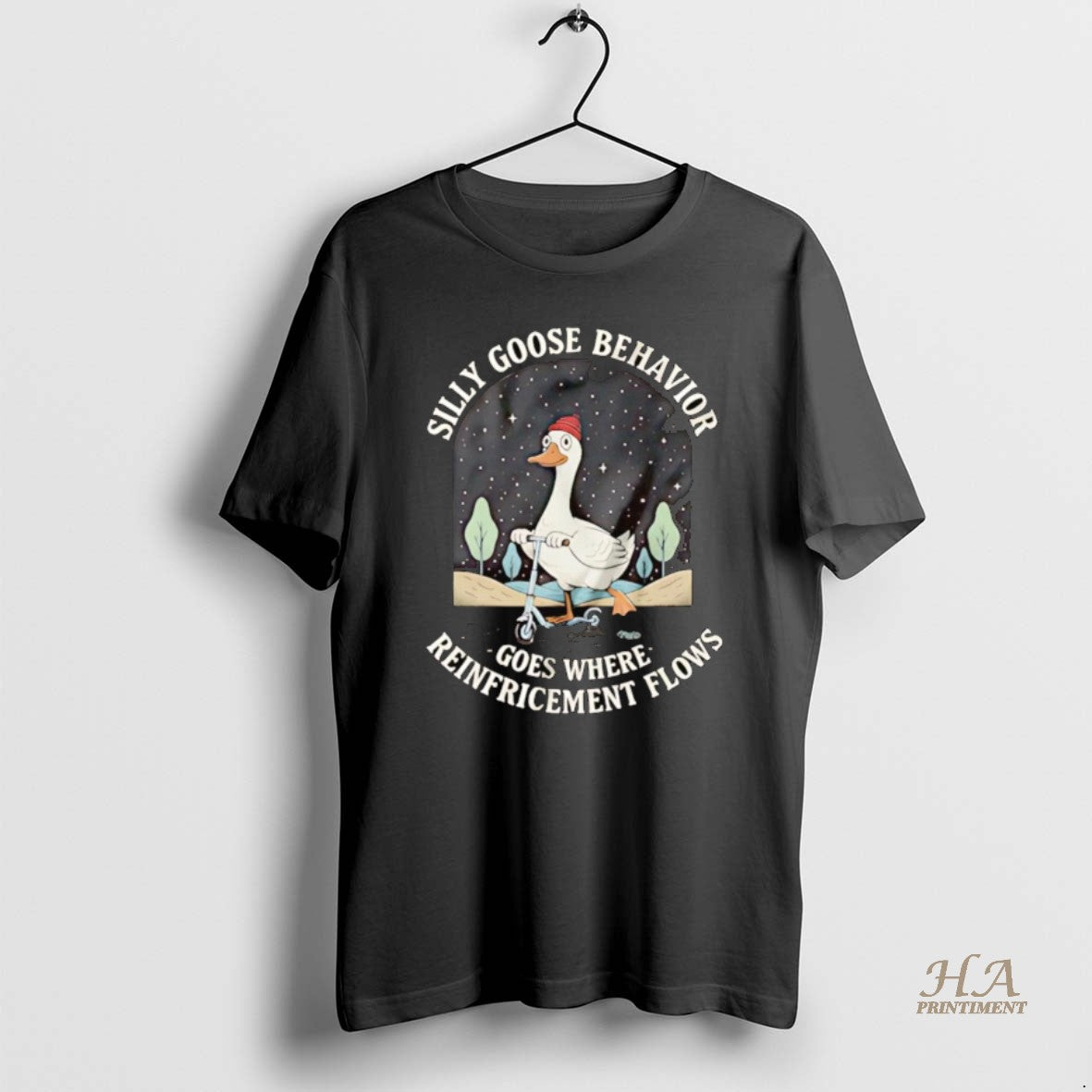 Official Silly Goose Behavior Goes Where Reinforcement Flows T-Shirts, Hoodie, Sweatshirt | InkNestWear.com