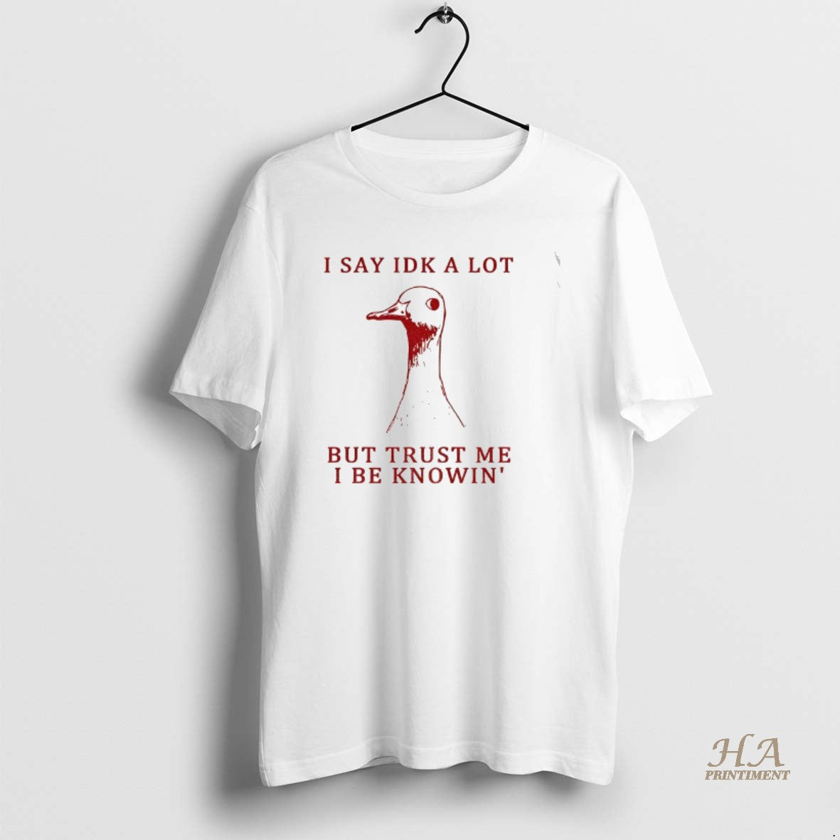 Official Silly Goose Understands Everything I Say Idk A Lot But Trust Me I Be T-Shirts, Hoodie, Sweatshirt | InkNestWear.com